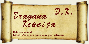 Dragana Kepčija vizit kartica